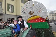 Nur frohe Gesichter am Sennen-Highlight des Jahres. (Bild: Edith Meyer, Bote der Urschweiz)