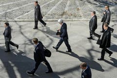 Platz 2, Kategorie Aktualität, John Kerry auf dem Weg zu Atomgesprächen mit dem Iran. (Bild: Swiss Press Photo / Jean-Christophe Bott)