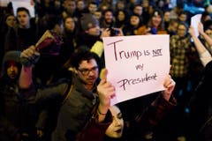 US Presidential Election Protest (Bild: Keystone)