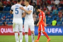 Grosse Enttäuschung bei Blerim Dzemaili. (Bild: Keystone/Laurent Gillieron)