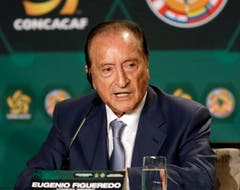 Verhaftet: Eugenio Figueredo (Uruguay), Fifa-Vizepräsident und Vizepräsident der südamerikanischen Konföderation Conmebol. (Bild: AP Photo / Alan Diaz)