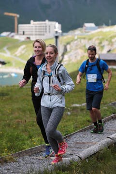 Der 6. Mountainman 2015 fotografiert auf der Melchsee-Frutt bei Obwalden am 25.07.2015. (Bild: Roger Zbinden (Neue LZ))