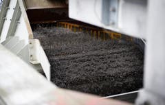 Das Material durchläuft mehrere Produktionsprozesse. (Bild: Corinne Glanzmann / Neue NZ)