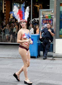 The Naked Ladies of Times Square (Bild: Keystone)