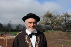 Älplervater Werner Halter. (Bild: Philipp Unterschütz)