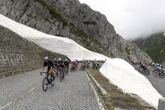 Das TdS-Feld am Gotthard. (Bild: Keystone)