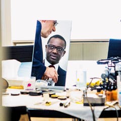 2. Platz, Kategorie Porträt, Tidjane Thiam (Bild: Swiss Press Photo / Laurent Bleuze)