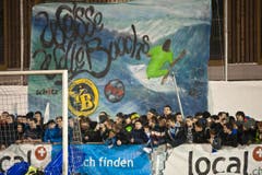 Impressionen vom Cup Viertelfinal zwischen Buochs und St. Gallen. (Bild: Boris Bürgisser (Neue LZ))