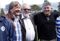 Wädi Hegglin, Paul Wolfisberg und Martin Andermatt. (Bild: Werner Schelbert / Neue ZZ)