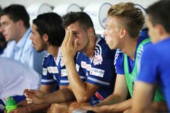 Luzerns Remo Freuler enttäuscht nach dem Spiel. (Bild: Philipp Schmidli)