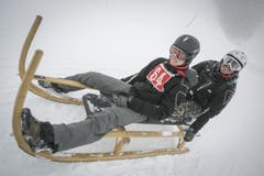 Richi Schuler und Stefan Steiner, Holzwürm Schwyz (Bild: André A. Niederberger / Neue NZ)
