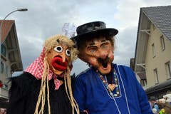 Folklore war an der Fasnacht echt geil ... (Mein Lieblingsbild) (Bild: Romano Cuonz (Neue NZ))