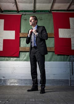 3. Platz, Kategorie Porträt, Thomas Aeschi (Bild: Swiss Press Photo / Marco Zanoni)