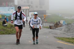 Teilnehmer des Mountainrun 2015. (Bild: Roger Zbinden (Neue LZ))