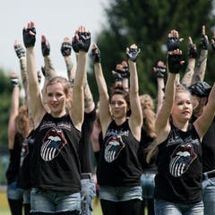 Der TV Grosswangen bei der Gymnastik. (Bild: Pius Amrein)