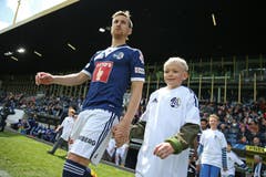 Jérôme Thiesson: Note 3,5 Es geziemt sich nicht, dem Trainer in die Aufstellung zu reden. Bei «Jeje» machen wir es doch: Er ist als zentraler Aufbauer überfordert, ist dort ein Risikofaktor. Spiele: 24 (1852 Minuten). Tore/Assists: 0/3. Rote Karten: 0. Gelbe Karten: 6. (Bild: Philipp Schmidli)