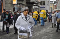 Am SchmuDo gehören die Einsiedler Strassen den Fasnächtlern. (Bild: René Hensler, maeuderball.ch)
