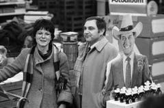 An der Seite von Silvia Jost spielte Jörg Schneider in den 80er-Jahren auch in der TV-Serie "Motel". (Bild: Keystone)