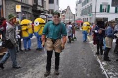 Am SchmuDo gehören die Einsiedler Strassen den Fasnächtlern. (Bild: René Hensler, maeuderball.ch)