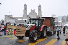 Am SchmuDo gehören die Einsiedler Strassen den Fasnächtlern. (Bild: René Hensler, maeuderball.ch)