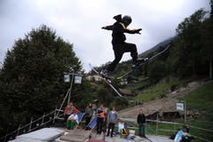 Die Freestyler zeigen ihr Können. (Bild: Urs Hanhart / Neue UZ)