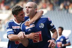 Super League Spiel zwischen dem FC Luzern und dem FC Sion. (Bild: Philipp Schmidli)