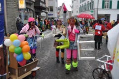 Am SchmuDo gehören die Einsiedler Strassen den Fasnächtlern. (Bild: René Hensler, maeuderball.ch)