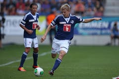 Florian Stahel: Note 3,5 Auch er spielt ohne neuen Vertrag. Die Vorrunde ist ungenügend. Er erhält in dieser Saison drei Platzverweise, zeigt im Frühling aber auch gute Spiele. Spiele: 32 (2801 Minuten). Tore/Assists: 1/2. Rote Karten: 3. Gelbe Karten: 10. (Bild: Philipp Schmidli)