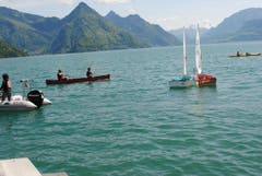 Einweihung Wassersportzentrum Buochs am 10. Mai 2015. Impressionen vom Eröffnungsfest. (Bild: Rosmarie Berlinger)