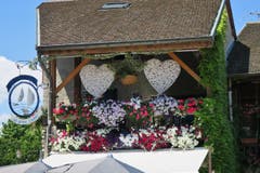 Yvoire F, sag es mit Blumen! (Bild: Edi Ulmi)