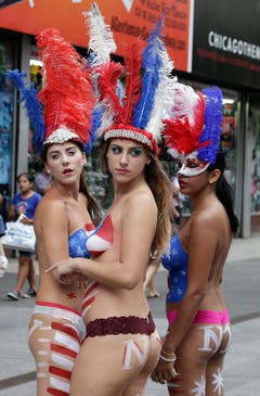 The Naked Ladies of Times Square (Bild: Keystone)