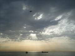 Morgenstimmung während der Hafeneinfahrt in Barcelona (Bild: Karin Buholzer)