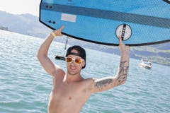 Zu Gast war auch eine der weltweit talentiertesten Wakesurf Freestylerin ihrer Klasse (Bild: André A. Niederberger / Neue NZ)