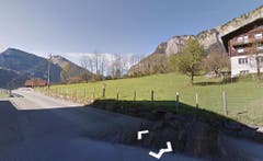 So sah die Stelle im Sommer aus. (Bild: Google Street View)