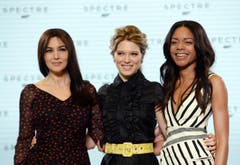 Die Girls im neuen Bond-Streifen: Monica Belluci, Lea Seydoux und Naomie Harris (von links). (Bild: Keystone)