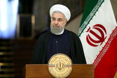 Präsident Hassan Rouhani. (Bild: Ebrahim Noroozi)
