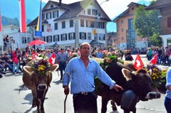 So farbig war der Marsch durch Kerns. (Bild: Markus von Rotz)