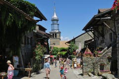 Yvoire F, das malerische Dorf am Lac Léman (Bild: Edi Ulmi)