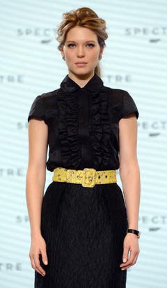 Auch die Ankündigung des neuen Bond-Girls war mit Spannung erwartet worden. Regisseur Mendes wählte die 29-jährige Französin Léa Seydoux («La vie d'Adèle») aus... (Bild: Keystone)