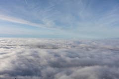 Blick von der Rigi über das Nebelmeer. (Bild: Keystone)