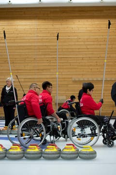 Team China. (Bild: Dominik Wunderli (Neue LZ))
