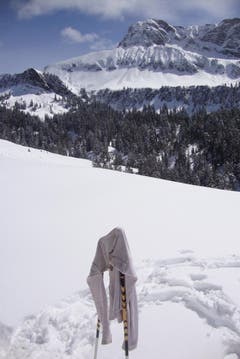Dank Föhnunterstützung grandiose Ostermontag-Schneeschuhtour auf Niederbauen (Bild: Brigitte Wyrsch)