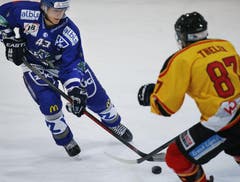 Zugs Leonardo Blaser (links) und Küsnachts Sancho Thelen. (Bild: Stefan Kaiser (Neue ZZ))
