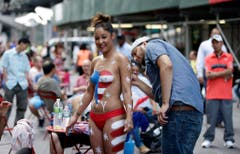 The Naked Ladies of Times Square (Bild: Keystone)