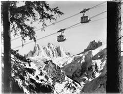 Ein nostalgisches Bild der Luftseilbahn Gerschnialp-Trübsee. (Bild: PD)