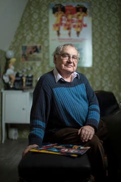 Dieses Porträtbild von Jörg Schneider entstand Anfang 2014 anlässlich eines Auftritts in Aadorf. (Bild: Benjamin Manser)