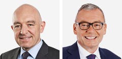 ZÜRICH - Daniel Jositsch (neu), SP, links, und Ruedi Noser (neu), FDP, rechts. (Bild: Keystone/Handout)