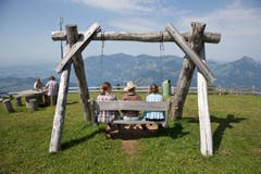 Impressionen des Country Openair am Samstag auf der Klewenalp. (Bild: Manuela Jans (Neue LZ))