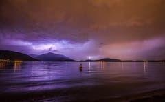 Gewitter über der Rigi (Bild: Leserbild Daniel Hegglin)