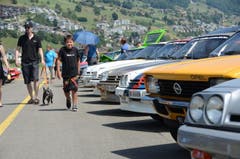 Manta-Treffen in Ennetbürgen am 8. August 2015. (Bild: Martin Uebelhart / Neue NZ)